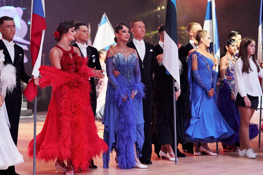 Competing at the WDSF World Championship